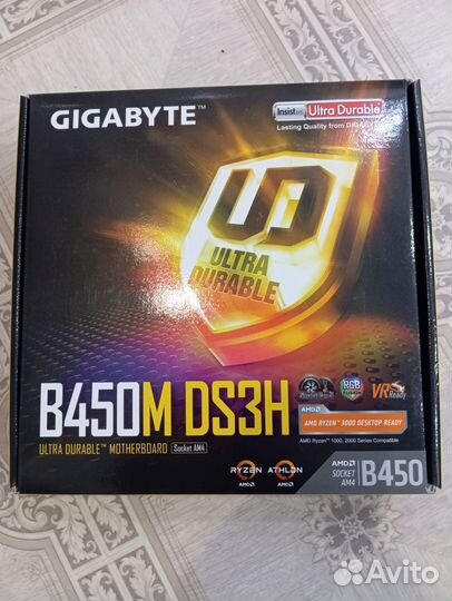 Процессор AMD ryzen 5 3500x + мат. плата gigabyte