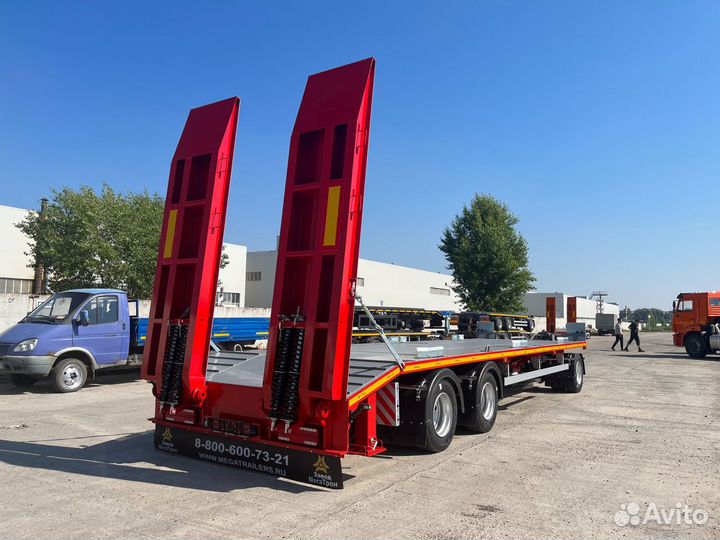 Прицеп трал (тяжеловоз) МегаТрон 4589PF, 2023