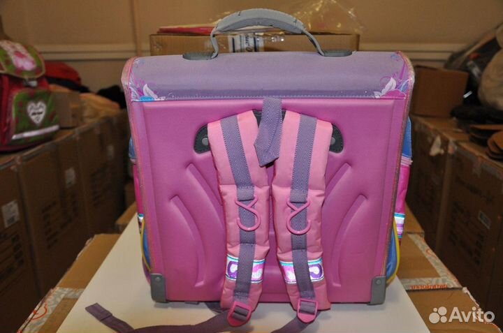 Новый школьный ранец Hummingbird с мешком