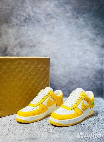 Кроссовки Nike Air Force 1 Low x Louis Vuitton Gre