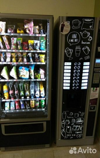 Установка автоматов кофейных