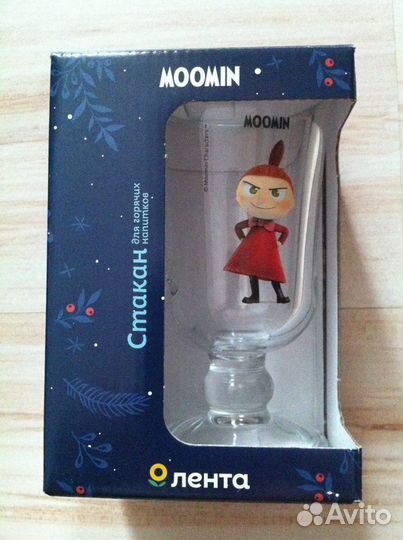 Стакан из муми-серии Лента новый