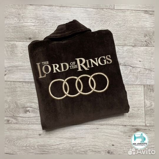 Халат с именной вышивкой