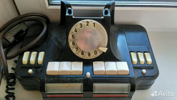 Старинный телефон коммутатор кд-6