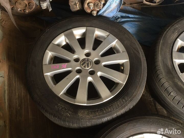 Диски r16 с резиной Passat yokohama B6