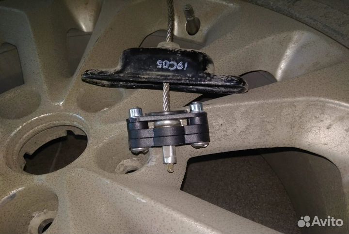 Защита запаски Hyundai Santa Fe/Kia Sorento