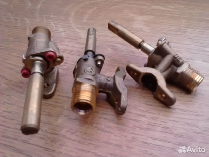 Краны подачи газа плиты ardo