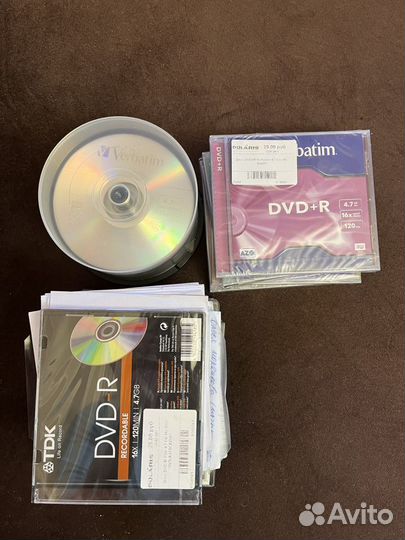 Диски dvd и cd болванки