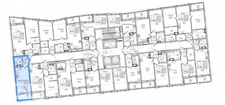 Квартира-студия, 24,2 м², 12/18 эт.