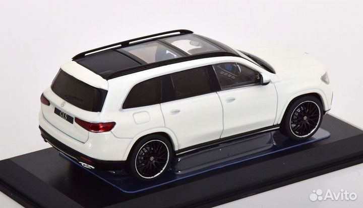 1:43 Масштабная модель mercedes-benz GLS X167 with AMG rims, white metallic