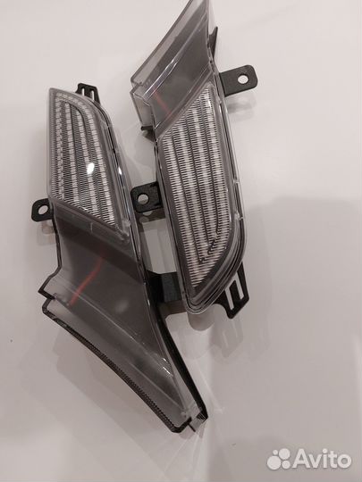 Поворотники боковые бампер Porsche Cayenne 957