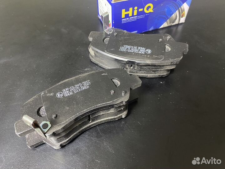 Колодки тормозные Kia Rio/Hyundai Solaris