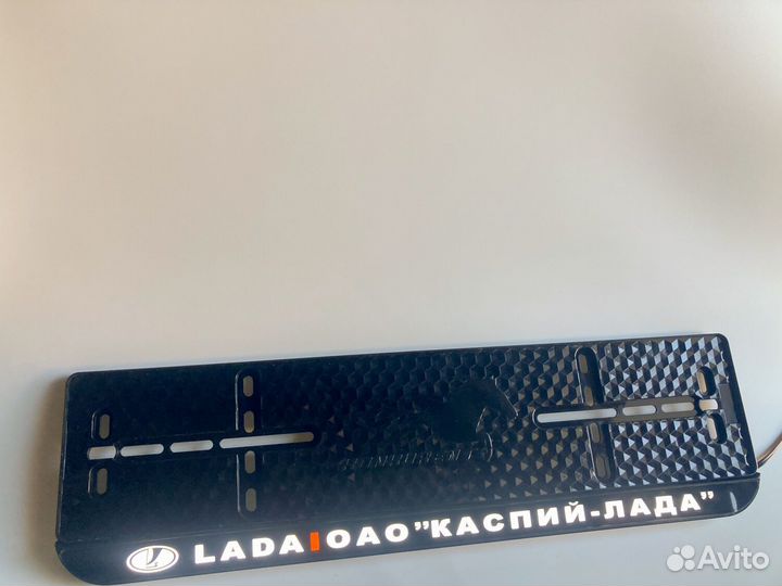 Авторамка с подсветкой аналог