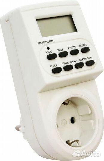 Розетка с таймером Feron TM22 недельная 23205