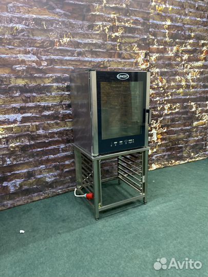 Пароконвектомат unox 10 уровней бу