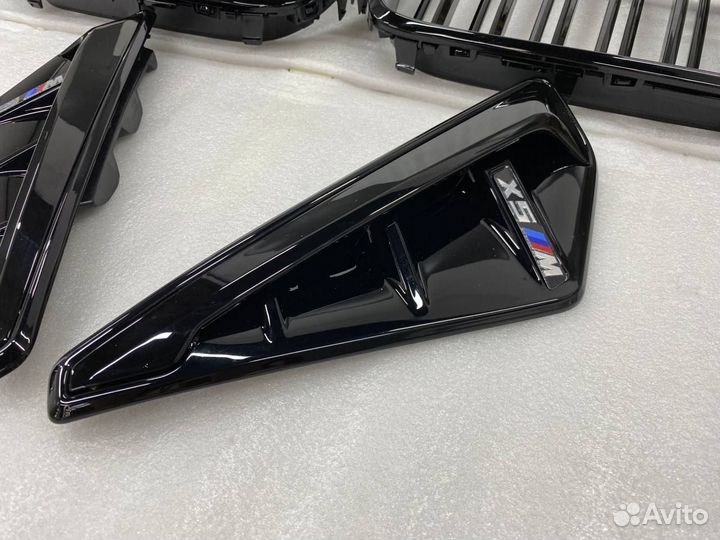 Комплект X5M ноздри жабры крышки зеркал BMW X5 G05
