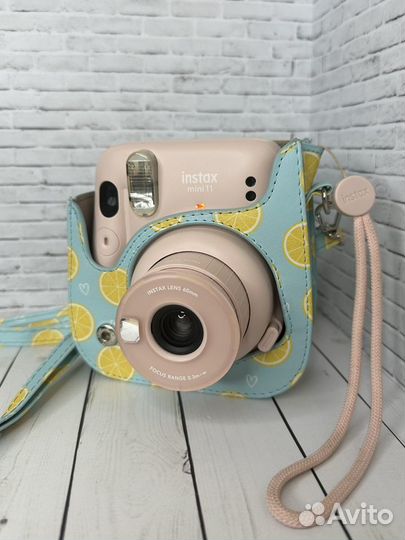 Фотоаппарат fulifilm instax mini 11 розовый