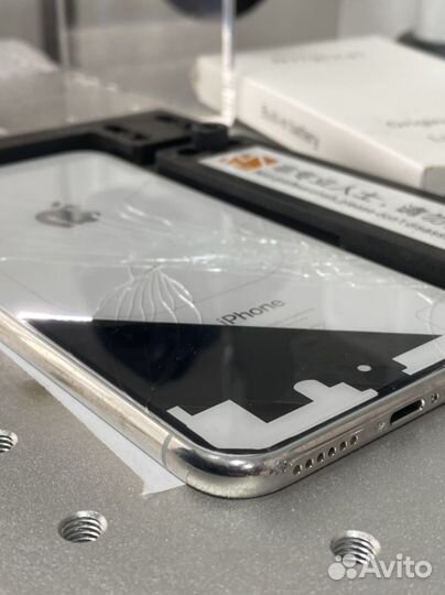 Замена заднего стекла ремонт iPhone телефонов