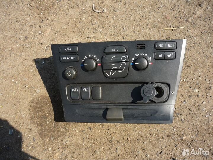 Блок управления печкой вольво s60
