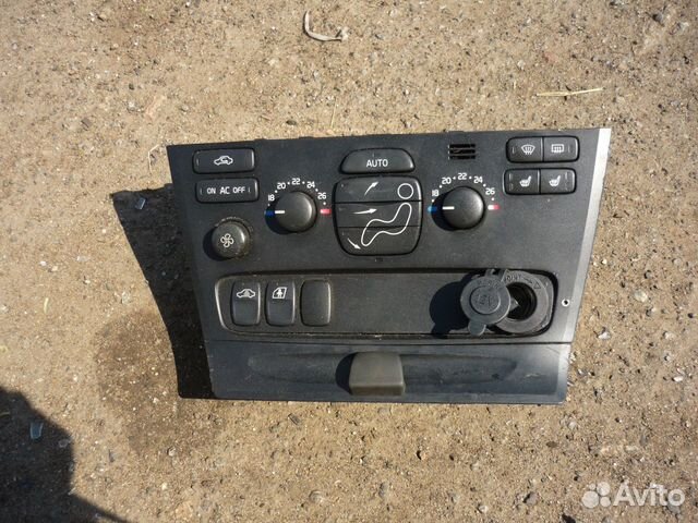 Блок управления печкой вольво s60