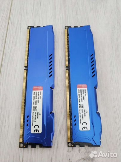 Оперативная память DDR3 Kingston 16GB 2x8Gb1866Mhz