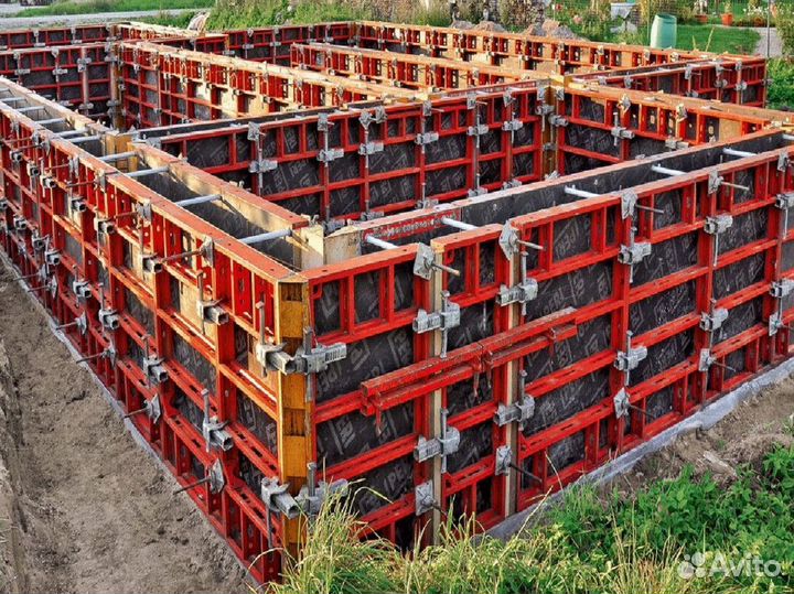 Опалубка бу купить / Опалубка для стен