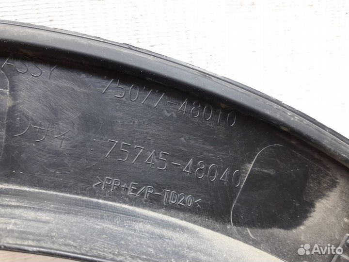Накладка крыла задняя левая Lexus Rx 4 AL20 2015