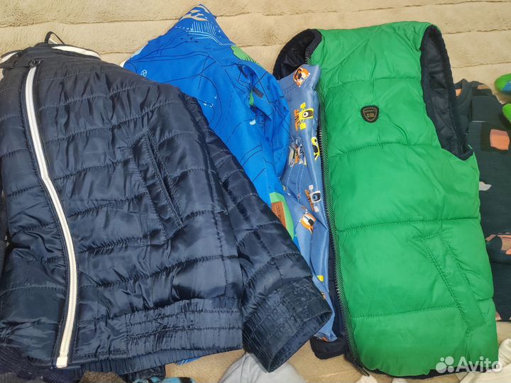 Детские вещи пакетом на мальчика 86 92