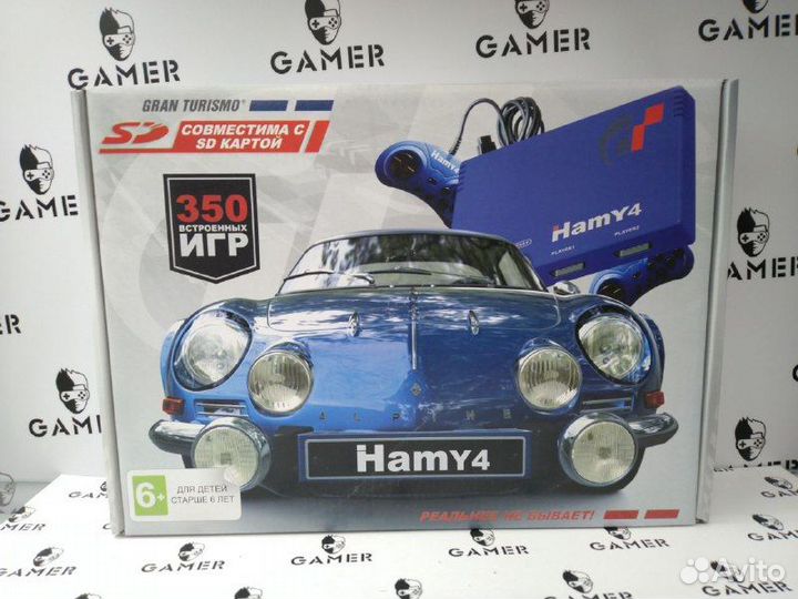 Hamy 4 (350 встроенных игр) Gran Turismo Приставка