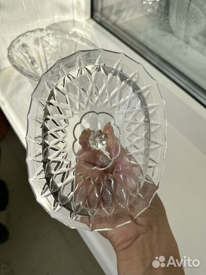 Хрустальная ваза