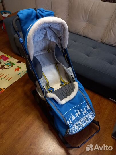 Санки коляска ника 7-2