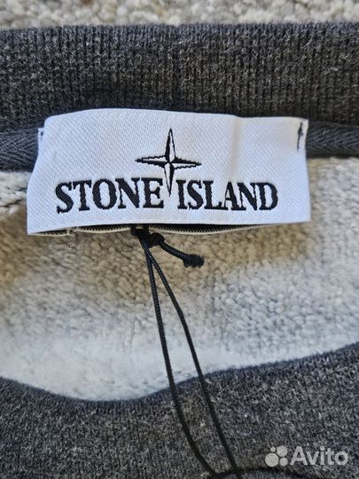 Свитшот Stone island frost finish dust colour