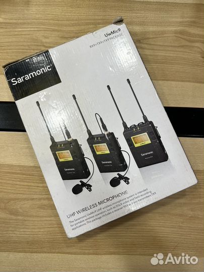 Радиосистема Saramonic UwMic9 (TX9+TX9+RX9)