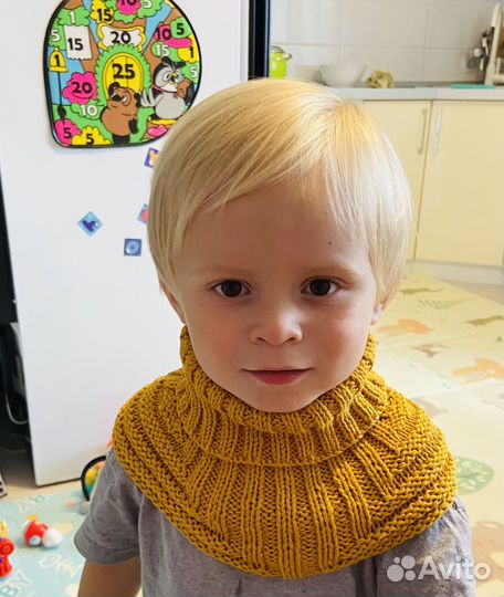 Манишка детская (снуд)