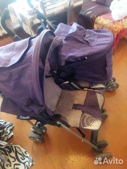 Коляска для двойни