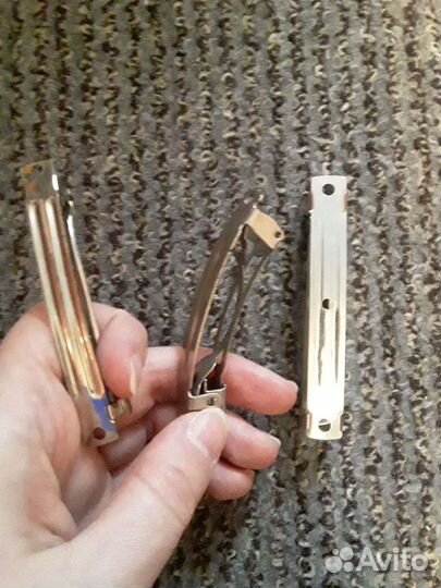 Основа заготовка заколка для волос метал