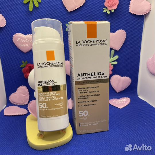 La roche posay anthelios антивозрастной cc-крем