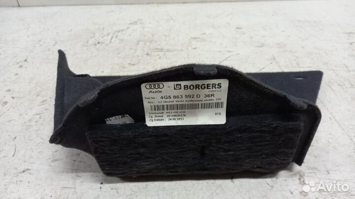 Ставка В обивку багажника задняя правая Audi A6 7C