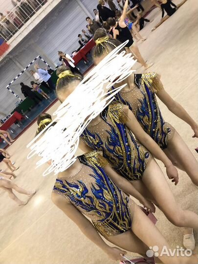 Купальник для художественной гимнастики 5 штук