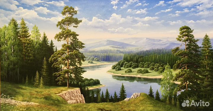 Катина маслом на холсте 