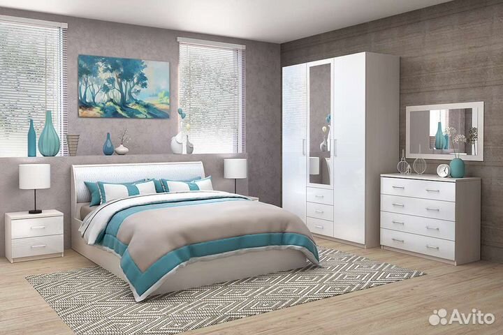 Модульная спальная кэт-6 рамка