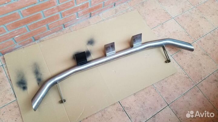 Защита бампера Ниссан Джук