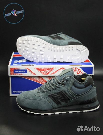 Мужские кроссовки с мехом New balance Раз.41-45