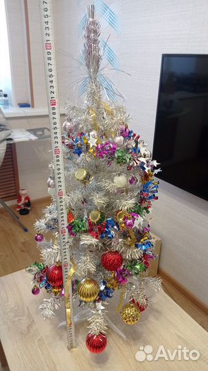 Елка искусственная + игрушки