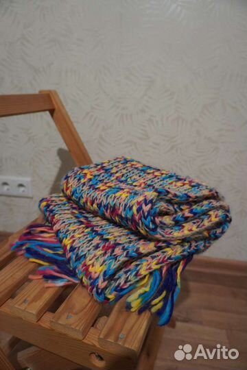 Шарф разноцветный