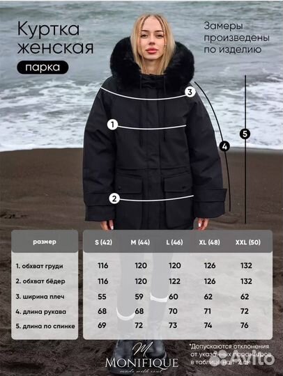 Парка зимняя женская хл (Арт.25721)