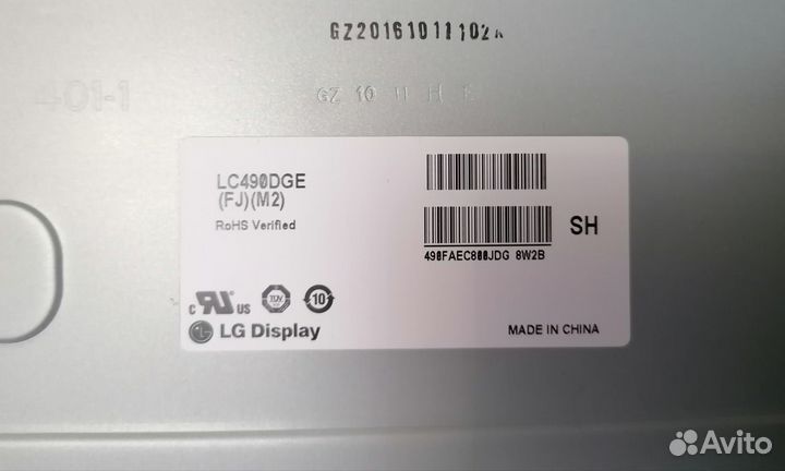 EAX66923201 (1.4) Блок питания от LG 49UH610V