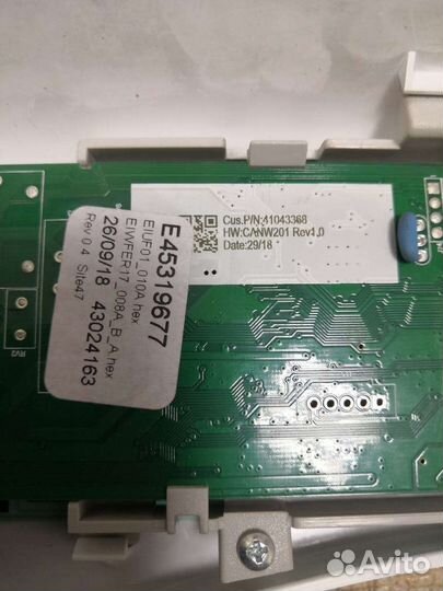 Электронный модуль для стиральной машины candy