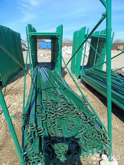 Строительные леса - хомутовые, рамные