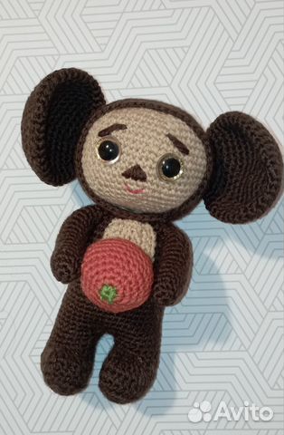 Чебурашка вязаный на заказ
